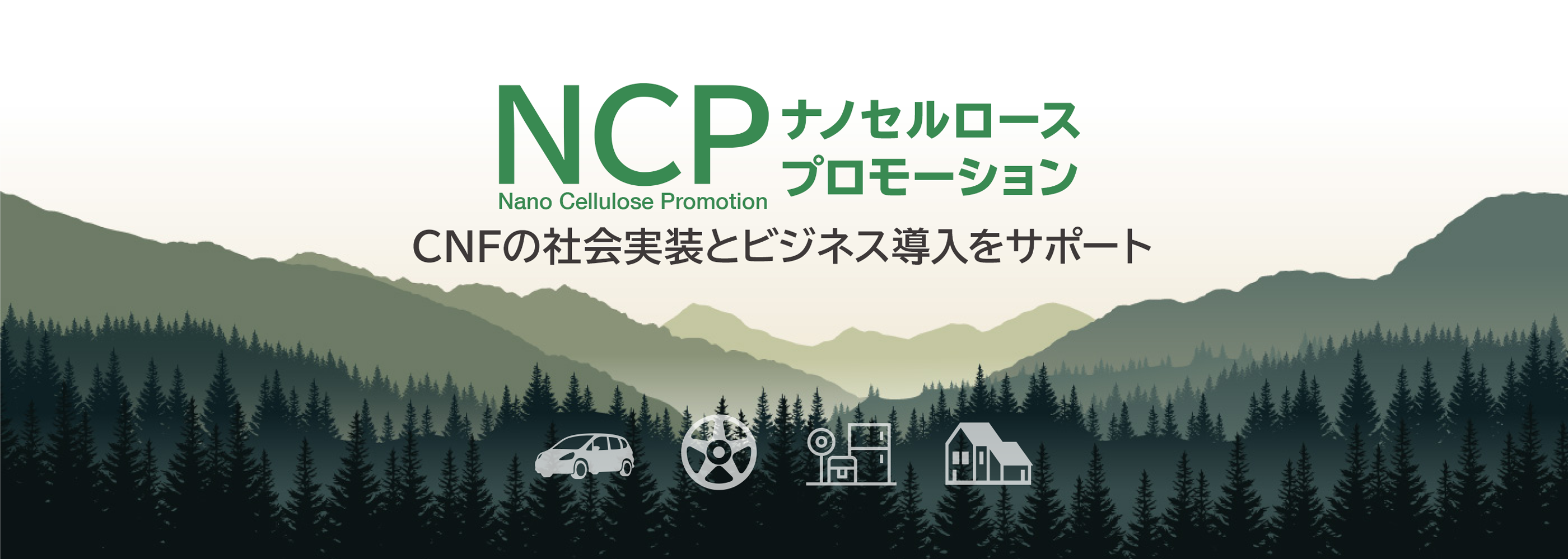 NCP（ナノセルロースプロモーション）CNFの社会実装とビジネス導入をサポート